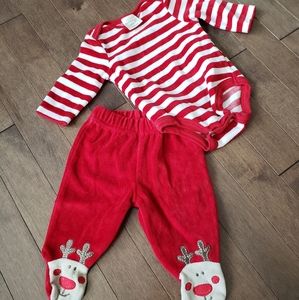 Newborn Christmas suit